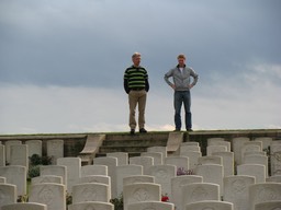 Daniel en Joram in overpeinzing